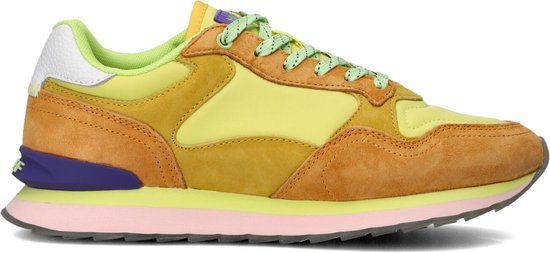 The Hoff Brand Nairobi Sneakers - Suède - Geel - Maat 36 - Dames - Lente/Zomer 2025
