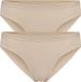 FALKE Daily Comfort Multipack ademend katoen broek van onderlaag dames beige - maat M