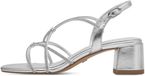 Tamaris Essentials Dames Sandalen - SILVER - Maat 36