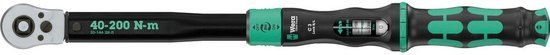 Wera Click-Torque Lock C 3 R/L Momentsleutel Met doorsteekvierkant 1/2 (12.5 mm) 200 - 40 Nm