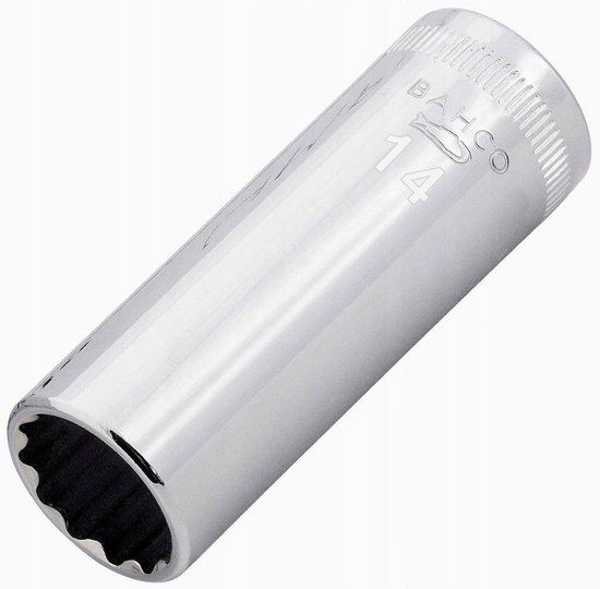 Bahco A6800DM-14 Lange 1/4" Dopsleutel 12-kant 14 mm