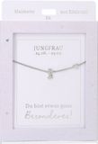 Depesche ketting Jungfrau zilver sterrenbeeld sieraden cadeau.