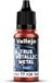 Vallejo Hobbyverf Acrylverf - 77126 True Metallic Metal - Base - Robijn Rood - Acryl - Verf flesje - 1x 18 ml