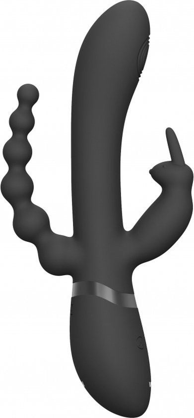 Vive Rine – Luxe Vibrator voor Vaginaal en Anaal – Zwart