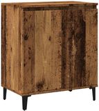 vidaXL Dressoir - 60x35x70 cm - Bewerkt Hout - Oud Houtkleurig