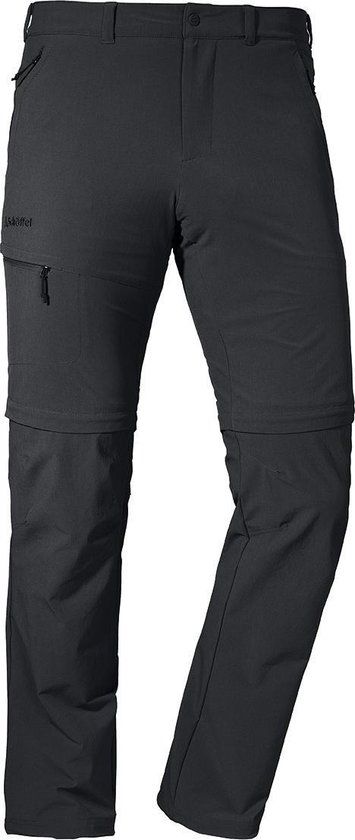 Schöffel Koper1 Heren Outdoorbroek - Zwart - Maat XXL
