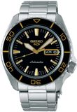 Seiko SRPK99K1 automatisch horloge 5 Sports 3 wijzers, Zilver
