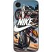 Nike Coque Pour Iphone 16E logo blanc roue moto