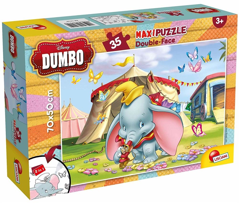 Puzzle Df Supermaxi 35 Dumbo - 3+ jaar