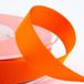 Italian Options Satijnen lint, 10 mm breed x 25 meter rol, oranje