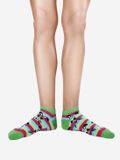 Unabux Sneakersokken Dierenprint Unisex 37-40 5 Stuks