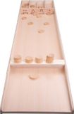Longfield Sjoelbak Deluxe Advanced - Light Finish - 200 cm - met 30 Sjoelstenen - Wedstrijdsjoelbak - Goede Kwaliteit