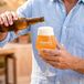 Verre à bière artisanale sur pied personnalisé - 1 pièce