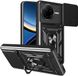 Techsuit Hoesje geschikt voor Xiaomi Poco F7 Pro - Camshield Back Cover - Zwart