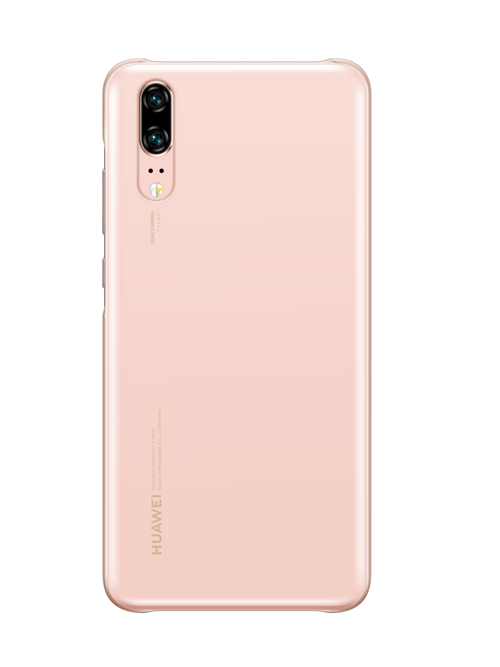 Huawei Color Case P20 - Roze/Doorschijnend