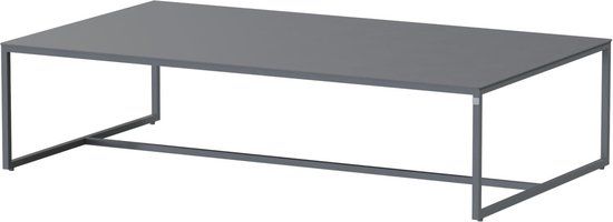 4 Seasons Outdoor Valetta Loungetafel - Antraciet - 120 x 70 cm