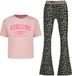 Vingino Weika Meisjes Pyjamaset - Deep Black