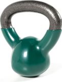 Olive Vynil Kettlebell 6kg Vert 6 kg
