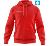 Givova Katoenen sweatshirt hoodie grijs - XL