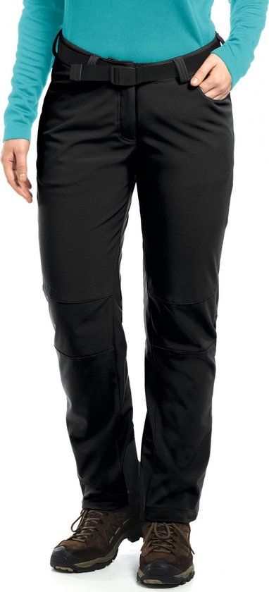 Maier Sports Tech lange broek Dames zwart Maat 46