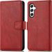 iMoshion Hoesje Samsung Galaxy A25 / A24 - Book Case - Rood - Pasjeshouder