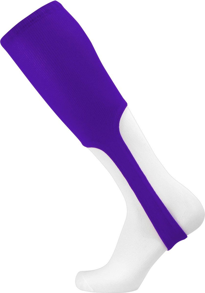 TCK Stirrup Socks - Baseball - Adults - Nylon - Purple - Large