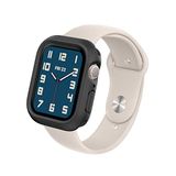 RHINOSHIELD Bumper Case Compatible with Apple Watch Series 8/7 [45mm] | Slim Protective Cover - Lightweight, Shock Absorbent and Non-Slip - Classic Black