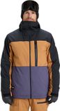 Quiksilver Sycamore Block 20k Jas Bruin XL Man