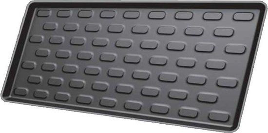 MAC Kofferbakschaal Universeel 900x1000mm, Dikte 3mm - Zwart