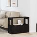 Dressoir moderne aspect chêne noir 80 x 30 x 60 cm