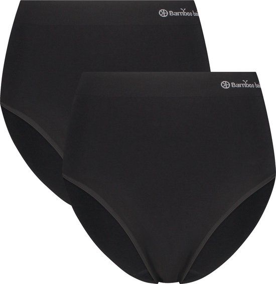 Bamboo Basics Amy - Bamboe Briefs (2 stuks) Dames - Zwart - S