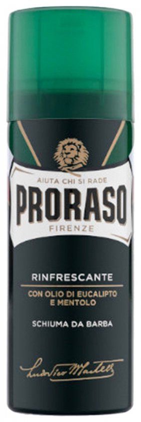Proraso Scheerschuim Reisflacon Eucalyptus/Menthol - 50 ml