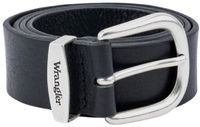 Wrangler Easy Riem Zwart Leer 105 cm Man