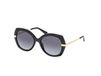 Guess Gu00215 Dames Zonnebril Zwart Gradient Smoke/CAT3 Vrouw