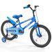 VEVOR Kinderfiets, kinderfiets in BMX-stijl, 1210 x 500 x 780 mm, met trainingswielen, aanbevolen hoogte van de fietser van 110 cm - 140 cm, voor kinderen van 5 tot 10 jaar, blauw