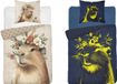 Biruo Capibara Housse de couette Lumineux 140x200 Coton