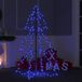 VidaXL Kegelkerstboom 160 led's binnen en buiten 78x120 cm