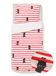 HEMA Housse de couette enfant Takkie 120x150cm coton doux avec sac de couchage pour poupée (rouge)