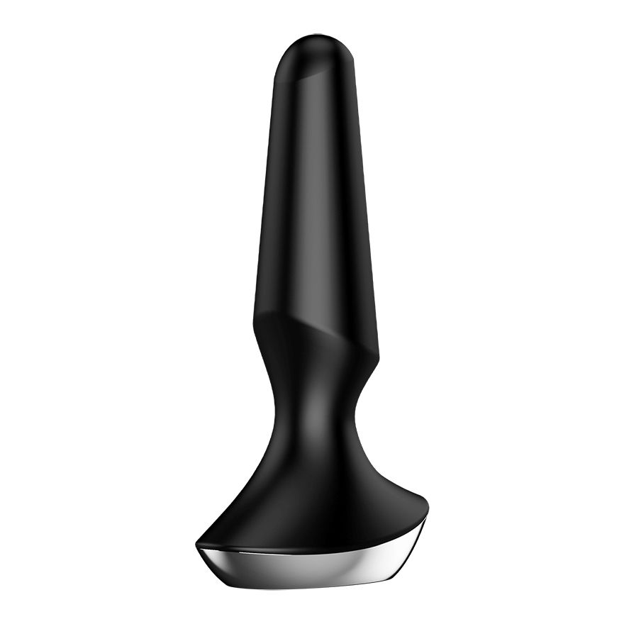 Satisfyer Plug-ilicious 2 Buttplug - Black - Silicon - 1 pc