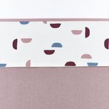 Meyco Ledikantlaken Shapes - Lilac - 100x150cm