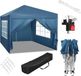 Merkloos / Sans marque Famanu Partytent 3x3 meter - Waterdicht met Zijwanden