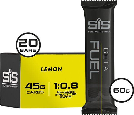 SiS Beta Fuel Chew Bar Lemon - 20 x 60g