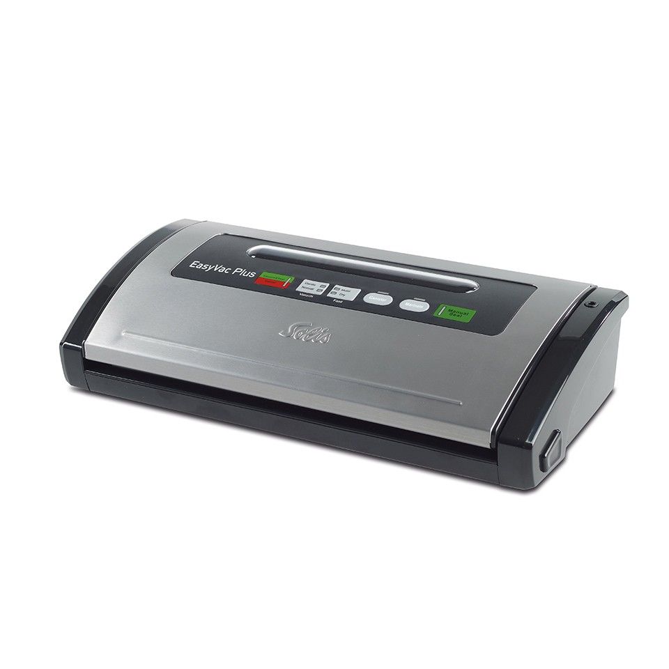 Solis EasyVac Plus Vacuum Sealer - Black & Stainless Steel