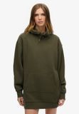 Superdry Tattoo Hoodiejurk met Stras Dames Army Khaki