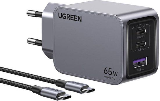 Ugreen 65W Nexode Pro Wandlader
