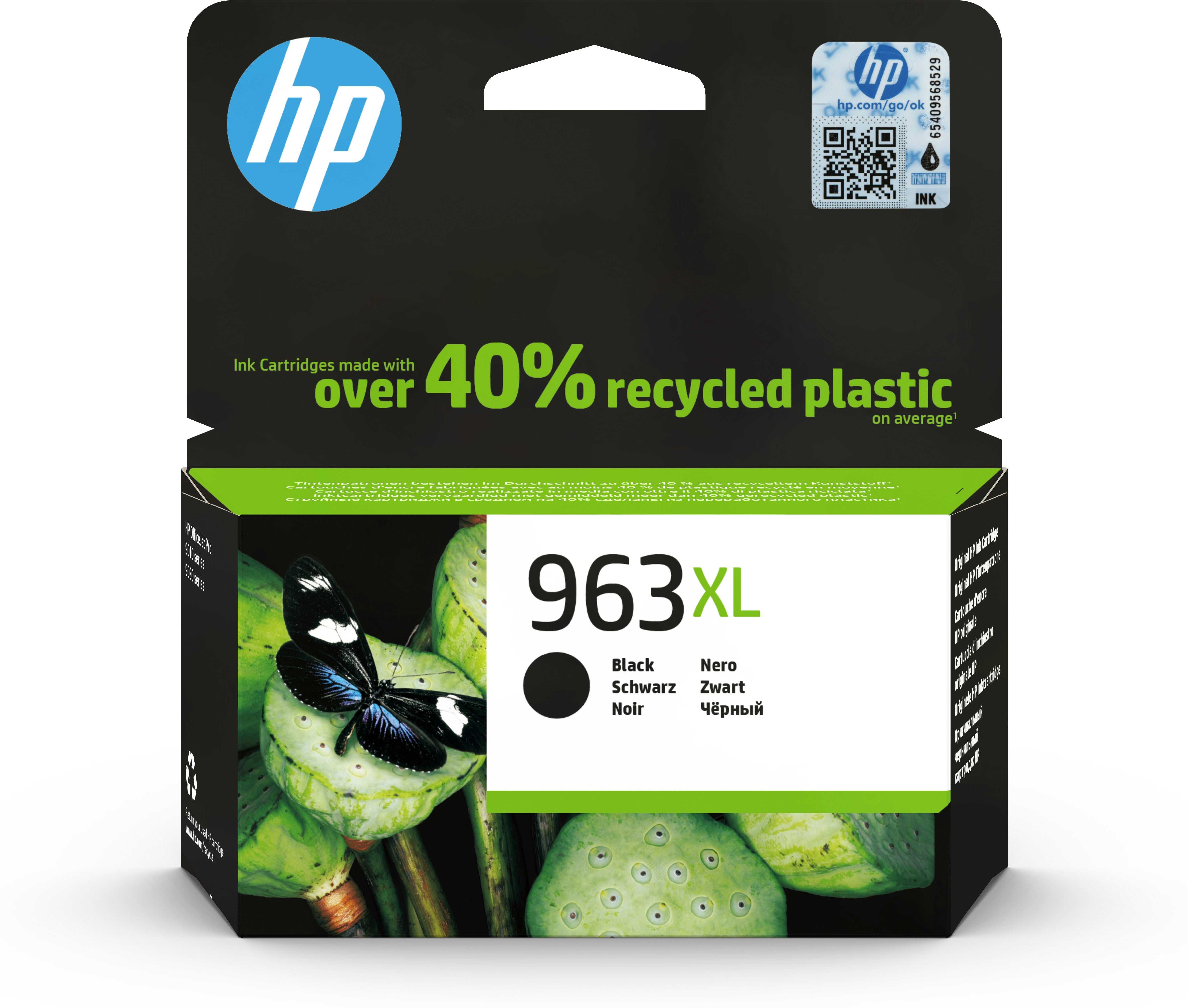 HP   963XL originele high-capacity zwarte inktcartridge