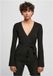 Urban Classics Rib Knit Wrapped Lange Cardigan 3XL Zwart