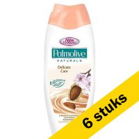 6x Palmolive Naturals Almond - Bad- en Douchemelk (500 ml) - Aanbieding