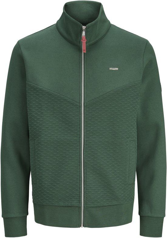 Jack & Jones Vest Jprblufrankie Sweat Zip High Neck S 12275675 Pineneedle Mannen Maat - XL