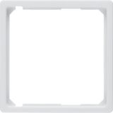 Hager Q.1 – frame staal wit polar